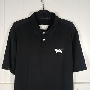PXG Shirt Parsons Xtreme Golf × RLX Ralph Lauren Golf Polo Men's XXL Black SS